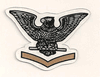 3 rd class crow with Gold bar  for Seabee hardhats