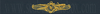 Officer information dominance warfare, Breast Device, Embroidered in Gold Thread on BLUE coverall fabric Officer information dominance warfare, Breast Device, Embroidered in Gold Thread on BLUE coverall fabric