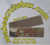 A POS BLOOD TYPE IN SPICE BROWN ON MULTICAM TAPE With Velcro
