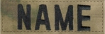 A-TACS FG (Foliage Green) NAME TAPES - 3 Inch Length 