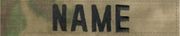A-TACS FG (Foliage Green) NAME TAPES - 5 Inch Length