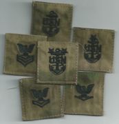 A-TACS FG (Foliage Green) U.S. NAVY RANKS