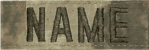  A-TACS NAME TAPES -olive drab 1957 THREAD- 3 Inch Length 3 TAPE MINIMUM ORDER  