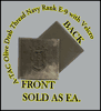 A-TACS NAVY RANK E-9-MCPO,  OLIVE DRAB thread   with Velcro(r) backing. OLIVE DRAB THREAD