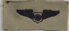 ABU AIR BATTLE MANAGER BASIC Embroidered Qualification badge ABU AIR BATTLE MANAGER BASIC Embroidered Qualification badge