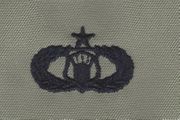 ABU AIR TRAFFIC CONTROLLER SENIOR Embroidered Qualification badge