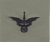 ABU FREEFALL HALO MASTER Embroidered Qualification badge ABU FREEFALL HALO MASTER Embroidered Qualification badge