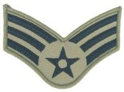 ABU RANK INSIGNIAS E4 Senior Airman (Large) SOLD IN PAIR