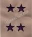 ABU SEW ON RANK O8 Major General (Point to Point) SOLD AS A PAIR