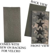 ACU rank Army General, P2C