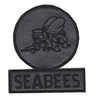 ACU Seabee pocket patch gray (gun Left)