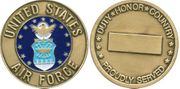 AIR FORCE ENAME Challenge Coin
