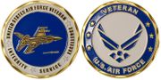 Air force veteran coin 2259