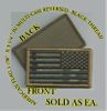 AMERICAN FLAGS  1 7/8 X 3 1/4 INCH MULTICAM - REVERSED - BLACK THREAD