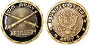 ARMY ARTILLERY COIN 