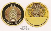 ARMY E9 SERGEANT MAJOR