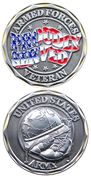 ARMY VETERAN COIN 