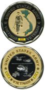 ARMY VIETNAM VETERAN COIN