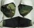 BDU Woodland Camo Face Mask, with seabee logo