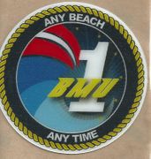 Beach Master Unit (BMU) HARDHAT STICKER