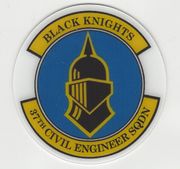 Black Knights 37th civil engineer SQDN.