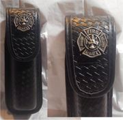 C.O.P. for TDCJ gas holder with Fire Fighter Silver color concho. 