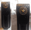 C.O.P. for TDCJ gas holder with Large Texas Gold color concho. 