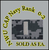 Cap Device embroidered  0-2 Lieutenant Junior Grade , New Navy Digital
