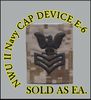 Cap Device embroidered, DIG-DESERT, 1ST Class Petty Officer E-5 New Navy Digital