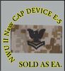 Cap Device embroidered, DIG-DESERT, 2nd Class Petty Officer E-5 New Navy Digital