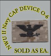 Cap Device embroidered, DIG-DESERT, CAPT CAPTAIN, New Navy Digital