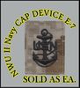 Cap Device embroidered, DIG-DESERT, CHIEF PETTY OFFICER E-7 New Navy Digital