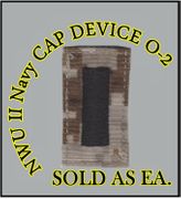 Cap Device embroidered, DIG-DESERT, LTJG LIEUTENANT JUNIOR GRADE New Navy Digital