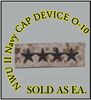Cap Device embroidered, DIG-DESERT, Navy Admiral, New Navy Digital TAN
