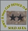 Cap Device embroidered, DIG-DESERT RADM REAR ADMIRAL UPPER, New Navy Digital TAN