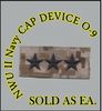 Cap Device embroidered, DIG-DESERT, VADM VICE ADMIRAL, New Navy Digital TAN