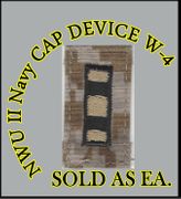 Cap Device embroidered, DIG-DESERT, WO4 WARRANT OFFICER, New Navy Digital