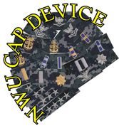 Cap Device embroidered NEW NAVY DIGITAL for Rank 8 point 