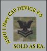 Cap Device embroidered, WOODLAND DIGITAL, 2nd Class Petty Officer E-5 New Navy Digital