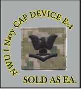 Cap Device embroidered, WOODLAND DIGITAL, 3rd Class Petty 