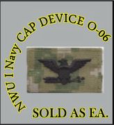 Cap Device embroidered, WOODLAND DIGITAL, CAPT CAPTAIN, New Navy Digital