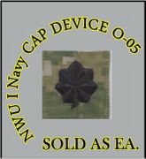 Cap Device embroidered, WOODLAND DIGITAL, CDR COMMANDER, New Navy Digital