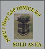 Cap Device embroidered, WOODLAND DIGITAL, E9 MASTER CHIEF PETTY OFFICER, New Navy Digital