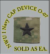 Cap Device embroidered, WOODLAND DIGITAL, RADML REAR ADMIRAL LOWER New Navy Digital