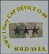 Cap Device embroidered, WOODLAND DIGITAL, VADM VICE ADMIRAL, New Navy Digital 