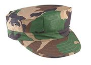 CBCB 8-Point woodland Green seabee cap 