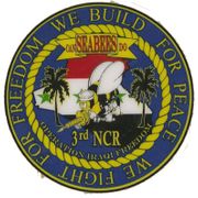 CBCB STICKER, 3rd Naval Construction Regiment Iraqi freedom 06-07 depolyment