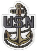 NEW Chief Petty Officer Sticker new