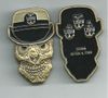 Coin 2 " Navy Female master Chief Petty Officer Skull SOLD AS EACH