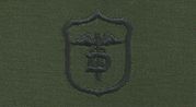 Collar Device CAUCEUS (DENTAL CORP W/SHILD), on OD Green